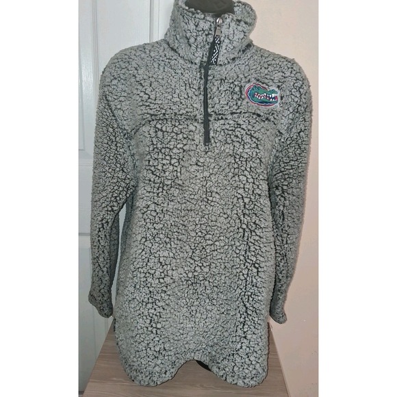 boxercraft Tops - Florida Gators 1/4 Zip Pullover Women's Medium Sherpa Sweater Sweatshirt Size S